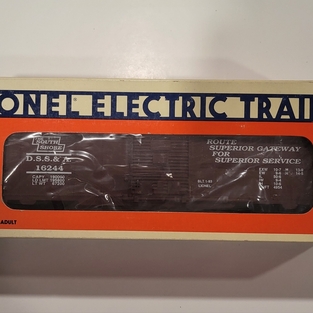 Lionel Duluth South Shore & Atlantic Boxcar